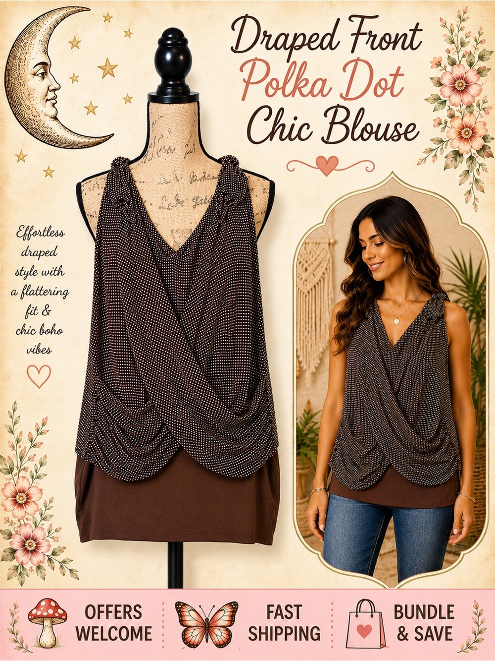 Xhilaration Brown Sheer Camisole Layering Tank XS Lightweight